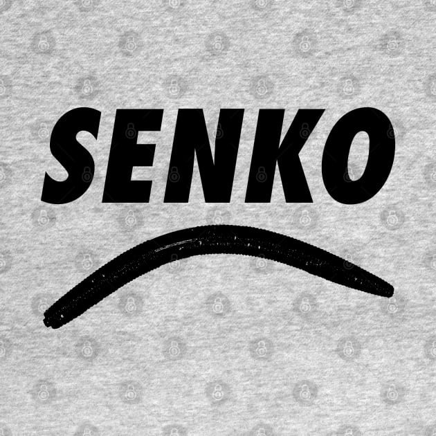 Senko tacklebox design black by BassFishin